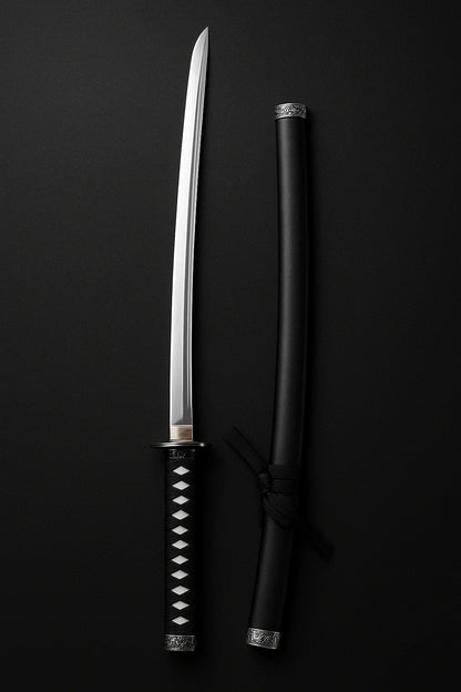 Black samurai Katana