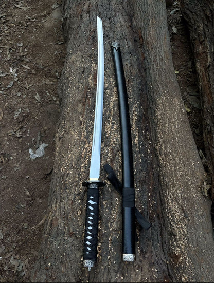 Black samurai Katana